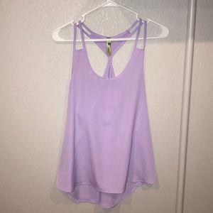 Purple tank top